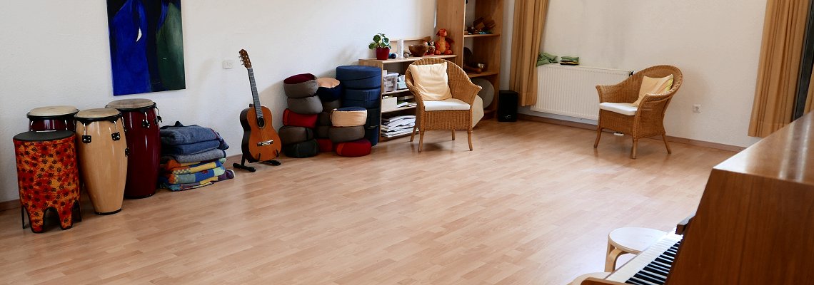 Musiktherapieraum. Foto: © Marlies Marchand